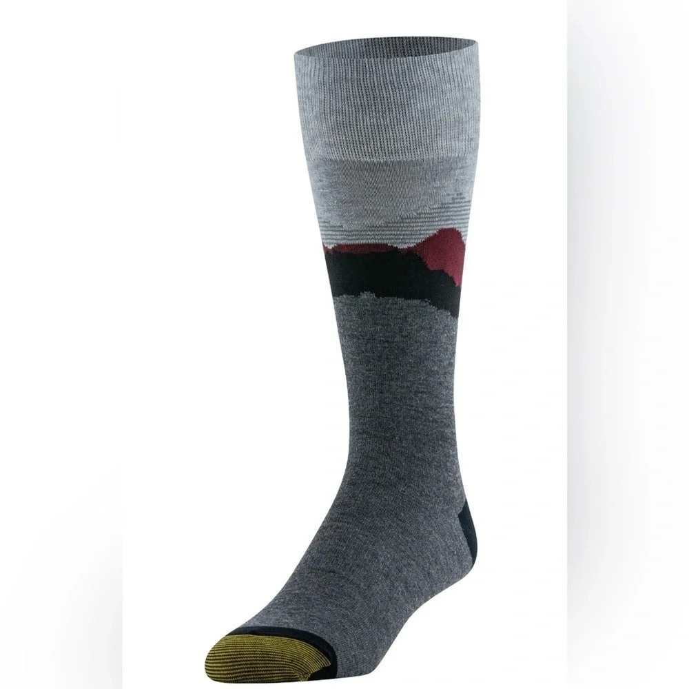 GoldToe Edition Mens Blueridge Crew Socks Assorted, 3 Pack